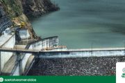 El embalse de Mazar llegó al nivel anterior a los cortes de luz
