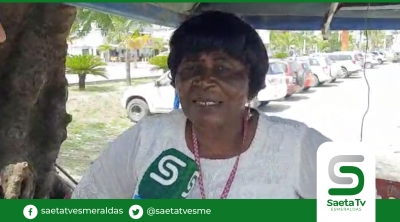 Guerrera esmeraldeña 20 años trabajando por la alimentación de su familia