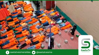 Intervención policial y militar se ejecutó en centro de rehabilitación social de Latacunga