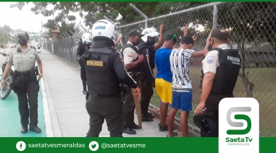 Policía desarticuló banda de jóvenes que pretendían asaltar a personas que trotan en la vía Simón Plata