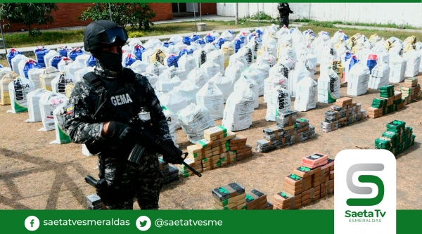 7.2 toneladas de cocaína decomisaron en un solo día
