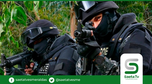 Policía Nacional informa resultados de operativos realizados contra el tráfico y microtráfico de droga en Esmeraldas