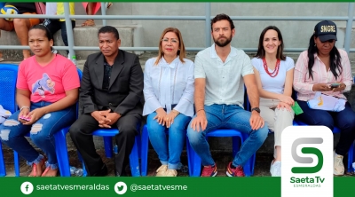 Alcaldesa participó de inauguración de complejo deportivo de San Rafael