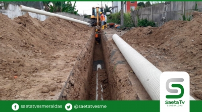 Se cumple satisfactoriamente con la construcción del alcantarillado de Tonsupa