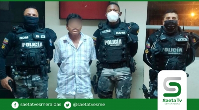 Policía de Esmeraldas incauta armas de fuego y captura a ciudadano por tentativa de asesinato
