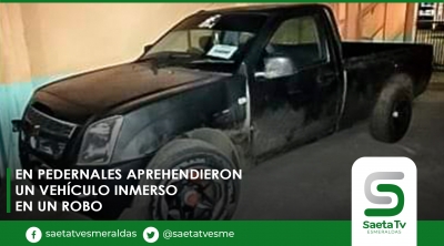 En Pedernales aprehendieron un vehículo inmerso en un robo