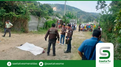 Ciudadano fallece por disparos de arma de fuego