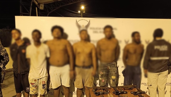 CAPTURAMOS A 6 INTEGRANTES DEL GRUPO &quot;LOS TIGUERONES&quot;, ENTRE ELLOS UN OBJETIVO DE INTERMEDIO VALOR