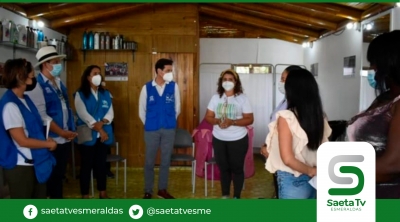 ACNUR inauguró el centro multifuncional &quot;Belleza en bambú&quot;