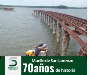 ALCALDÍA DE SAN LORENZO NO LOGRA LOS RECURSOS PARA REHABILITAR EL ABANDONADO MUELLE