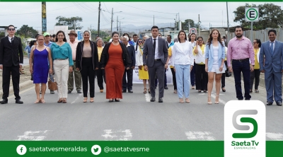 Desfile Cívico Institucional se realizó en Pedernales