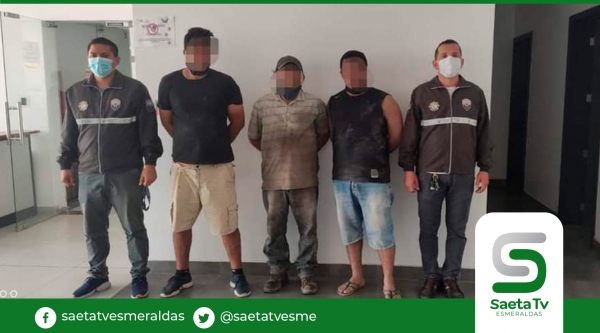 Desarticulan organización delictivas dedicada al delito de robo en Manta