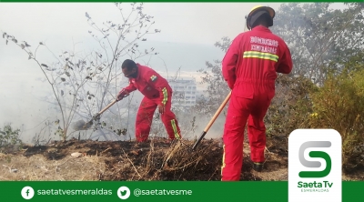 Presuntamente un chatarrero prendió vegetación seca en el faro
