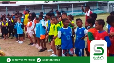 Atacames vive juegos olímpicos infantiles