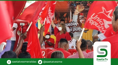 Militantes de Unidad Popular ratificaron postulación de Lucía Sosa a la reelección en la alcaldía