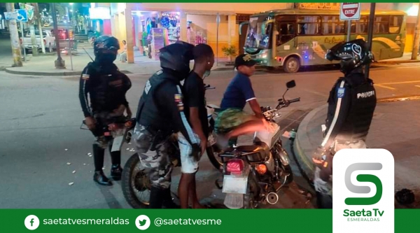 Policía informó resultados de productividad semanal en Esmeraldas