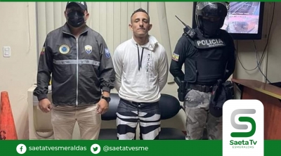 Policía manabita detiene a uno de los más buscados