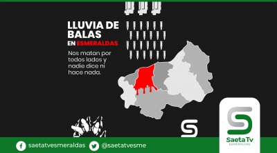 En septiembre llueve plomo en Esmeraldas