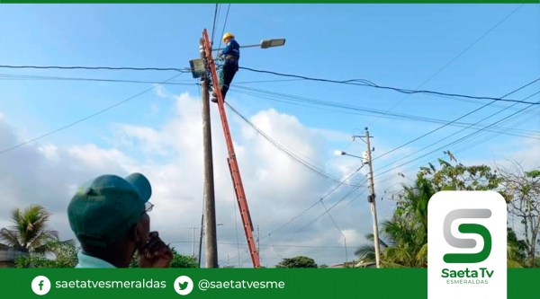 CNEL entrego importante obra eléctrica en San Lorenzo