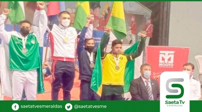 Esmeraldas alcanza medallas en Taekwondo