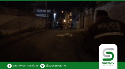 Un muerto y un herido al estilo sicariato en barrio Río Esmeraldas