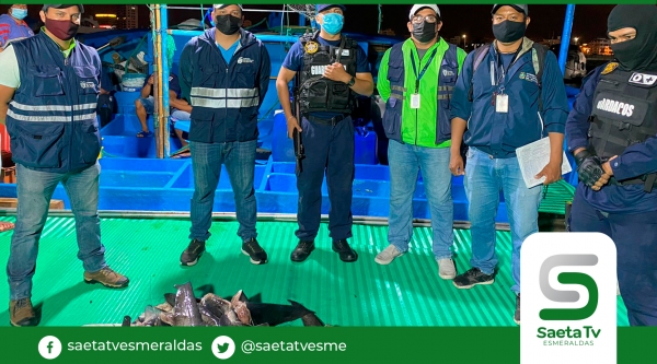 Armada del Ecuador aprehende embarcación con pesca ilegal no declarada y no reglamentada