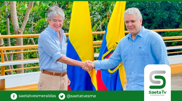 Inauguración de corredor binacional en Mataje