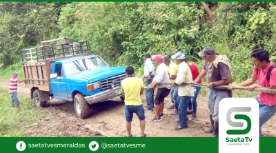 En Quinindé vía Cupa el Libertador será asfaltada