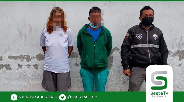 Policía aprehendió una pareja con drogas