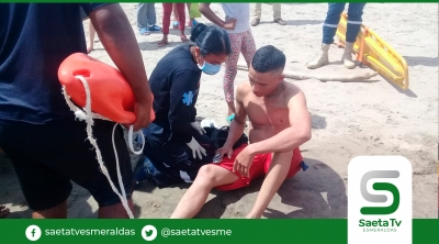 Ciudadano extranjero a punto de fallecer por asfixia por sumersión