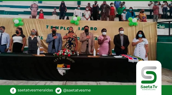 Emblemático colegio Cinco de Agosto celebró Sesión Solemne