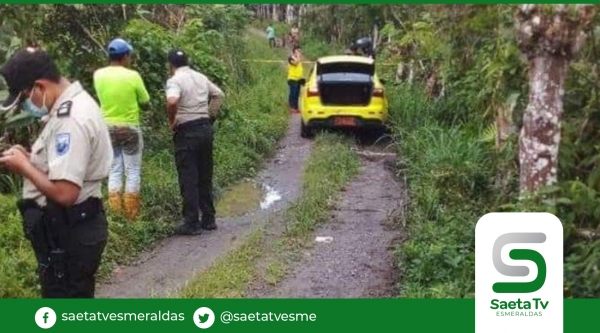Taxista es asesinado en Quinindé