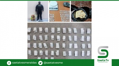 Continúan operativos contra el tráfico y microtráfico de drogas en Esmeraldas
