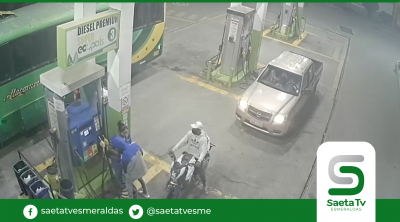 Motorizados asaltaron gasolinera de Tonsupa