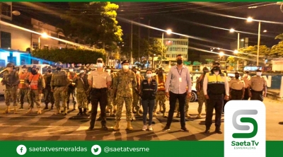 Operativos interinstitucionales en el cantón Esmeraldas