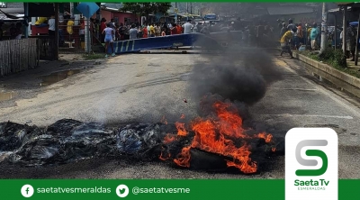 Pescadores de Rioverde paralizaron la carretera hacia la zona norte