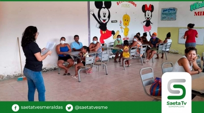 Conversatorio para prevenir consumo de drogas organizó MIES y ONG en Tonsupa