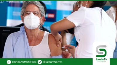 Presidente Lasso agradeció al país su colaboración en plan masivo de vacunación