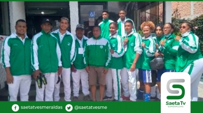 Esmeraldas presente en box en juegos Nacionales Juveniles