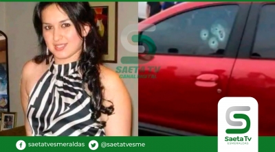 Mujer fue asesinada al interior de su vehículo en Montecristi