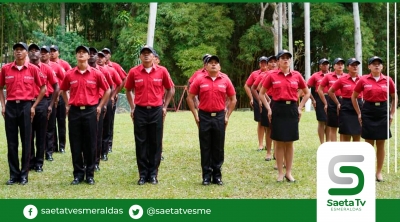 Esmeraldas suma 25 bomberos a sus filas