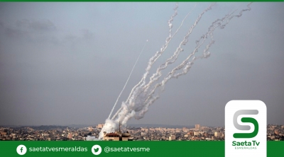 Alerta mundial lanzan cohetes desde Gaza a  Israel