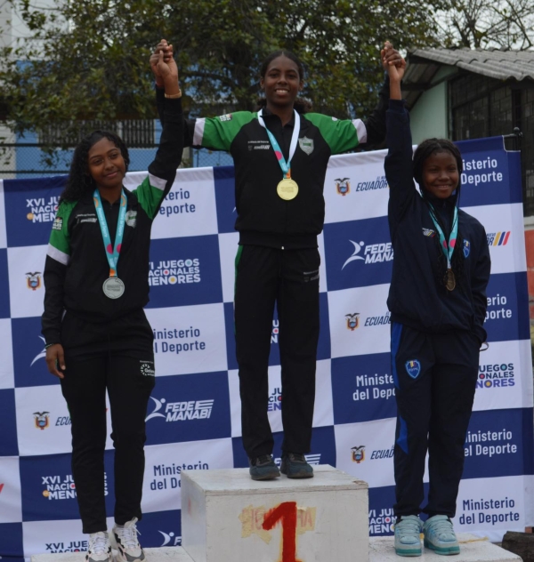 TRES ATLETAS ESMERALEÑOS SE PREPARAN PARA PARTICIPAR EN EL CAMPEONATO SUDAMERICANO U 18
