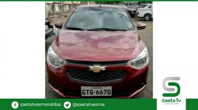 Policía recupera un vehículo reportado como robado en Portoviejo