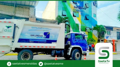 Alcaldía de San Lorenzo recibió recolector de desechos sólidos