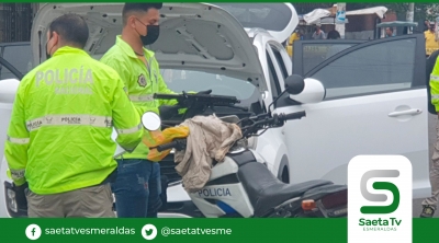 Sicarios dejan abandonada arma y vehículo