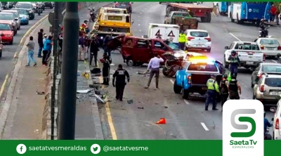 Accidente mortal en la vía Perimetral: una niña de tres años fallece y otra resulta herida