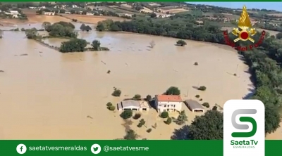 Violenta tormenta arrasa en dos horas ciudades del centro de Italia, ya deja 10 muertos