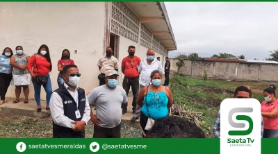 Autoridad educativa recorrió cantones de Atacames y Muisne