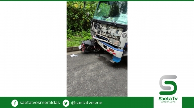 Trabajador del GAD provincial fallece en accidente de tránsito